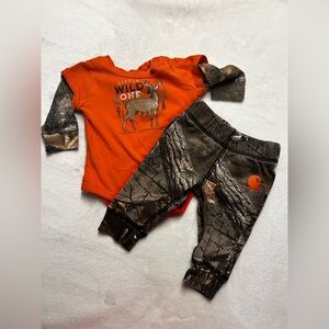Carhartt Orange Wild One Baby Outfit